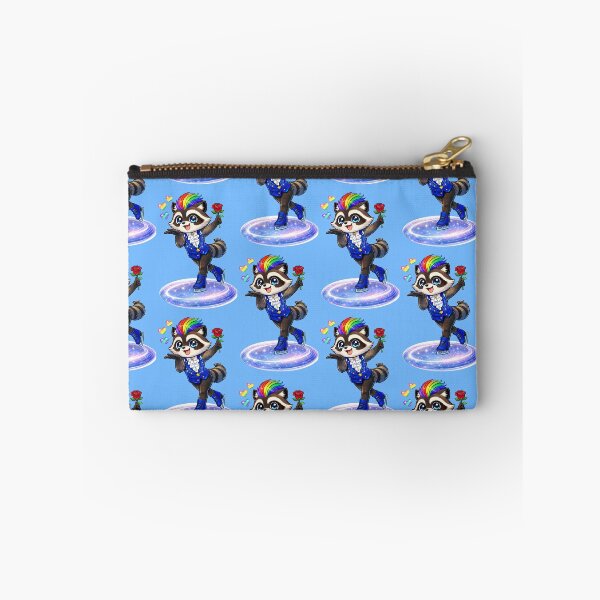 Item preview, RoCoco Racoon Figure Skating Kawaii 2 designed and sold by Wondergirl Wanderings.