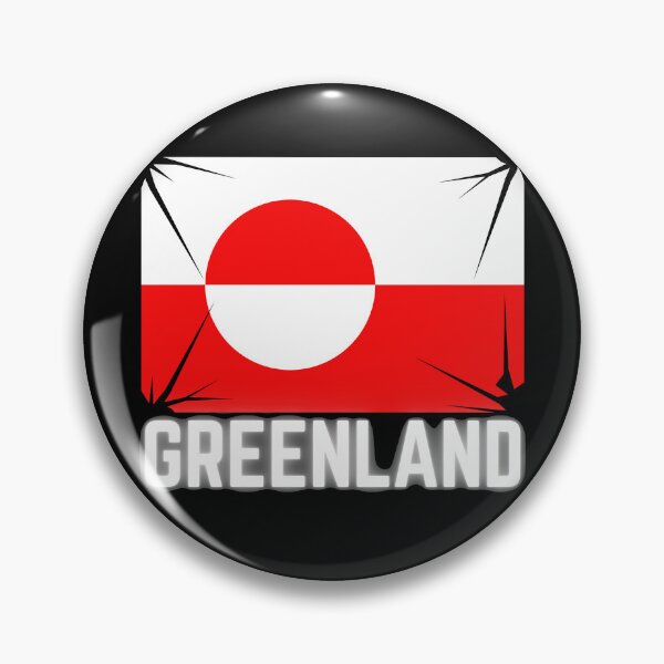 Item preview, Greenland flag designed and sold by Minimalismat.