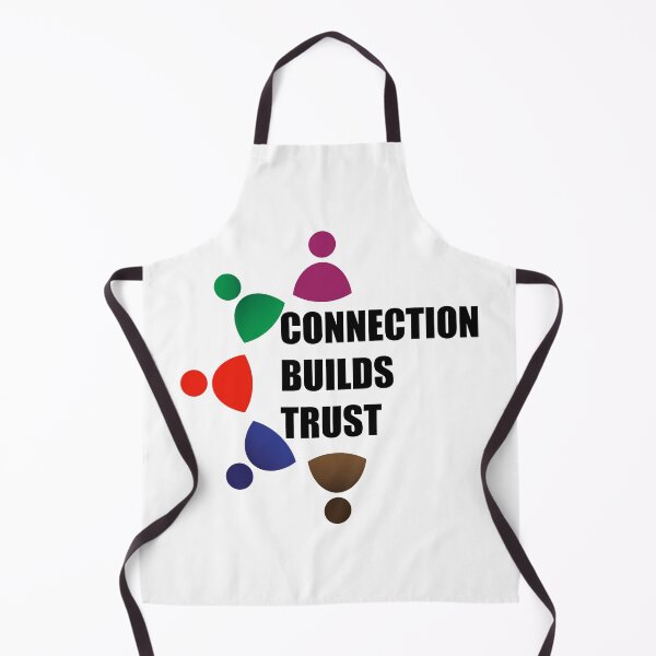 Item preview, Connection builds trust Inspirational quote designed and sold by manojbalan1968.
