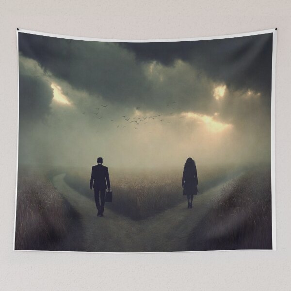 Item preview, Where Our Paths Divided designed and sold by PixelVibe782.