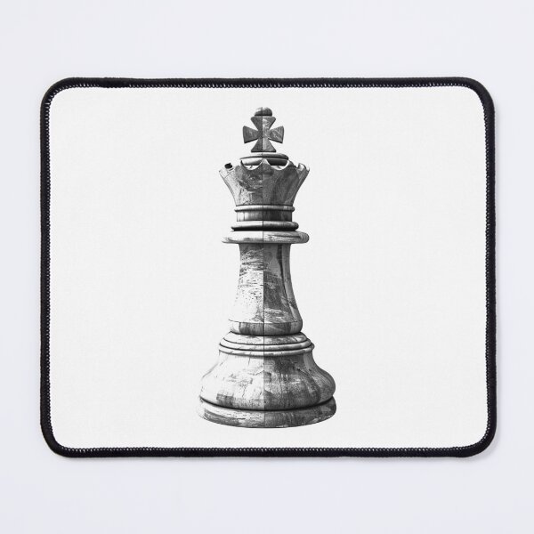 Item preview, Chess King Piece Illustration – Minimalist Strategy and Leadership Art designed and sold by inkoutninja.