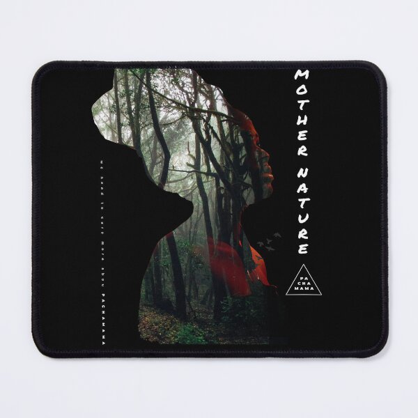 Item preview, Mother Nature Double Exposure Forest Art designed and sold by Nobody Shadow Art.