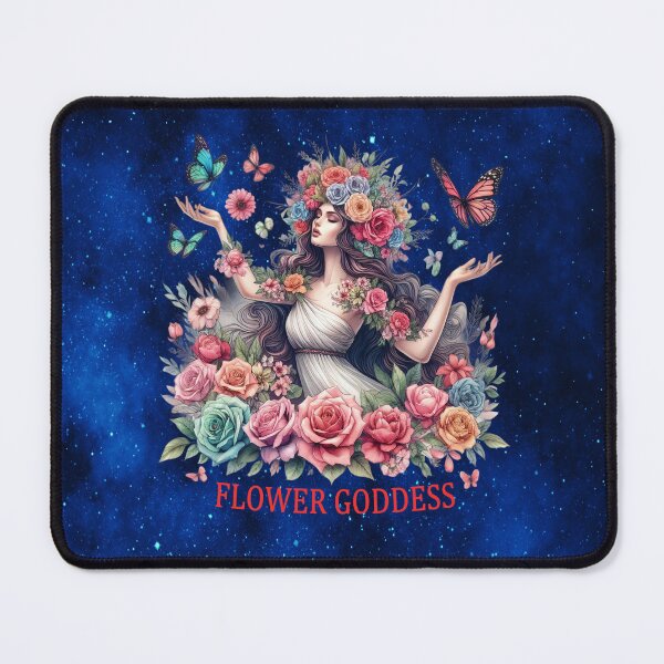 Item preview, Flower Goddess — Divine Feminine of Blooming Beauty & Natural Grace designed and sold by MysticOzzy.