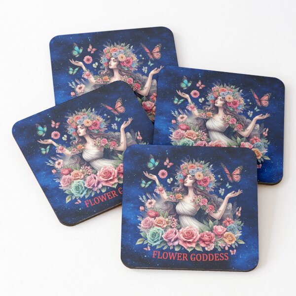 Item preview, Flower Goddess — Divine Feminine of Blooming Beauty & Natural Grace designed and sold by MysticOzzy.