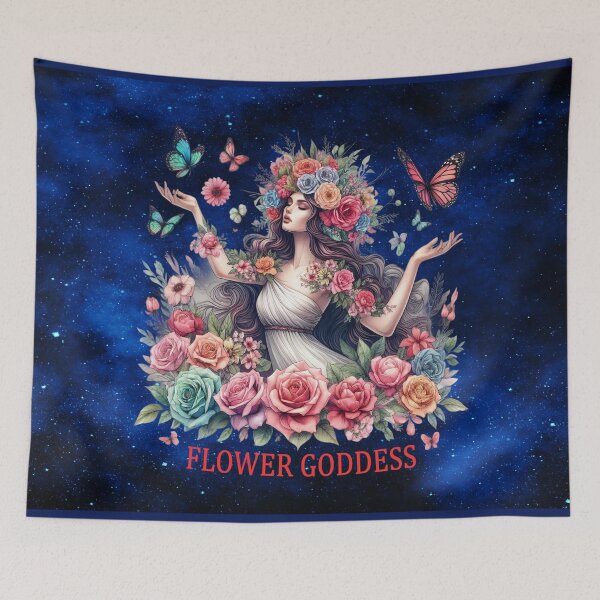 Item preview, Flower Goddess — Divine Feminine of Blooming Beauty & Natural Grace designed and sold by MysticOzzy.