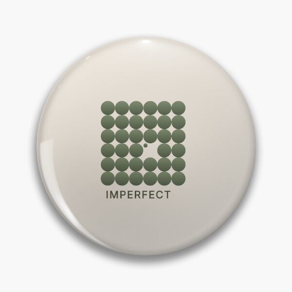 Item preview, Imperfect – Minimal Self Acceptance & Growth Design designed and sold by The SD Ink.