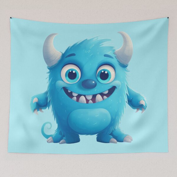 Item preview, Cuddly Blue designed and sold by bubblyrainbow.