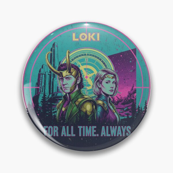 Item preview, For All Time Always Loki Retro – God of Mischief Variant Art designed and sold by Dimu Co..