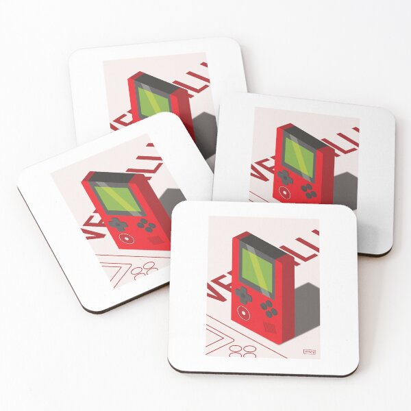 Item preview, Retrolad2 Retro Style 90s gaming handheld reimagined - Red designed and sold by Artenine Arts.