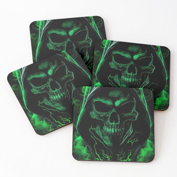 Item preview, Green Skull designed and sold by Swefy.