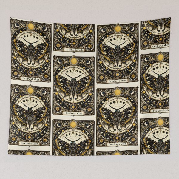 Item preview, Deadhawk Moth Tarot Card designed and sold by Sarah-Smash.