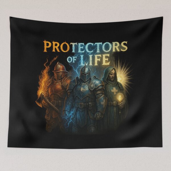 Item preview, Protectors of Life - Elemental Fantasy Guardians designed and sold by MKreative Studio.