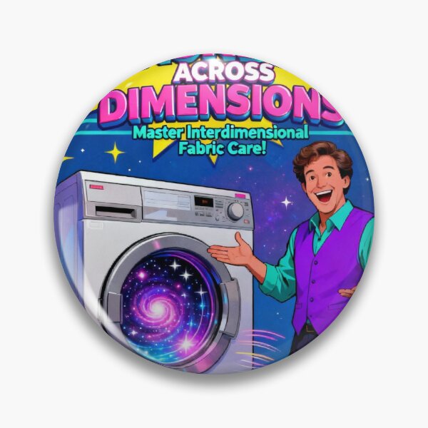 Item preview, Retro VHS Laundry Art - 90s Absurdist Humor Poster designed and sold by PictorialWhimsy.