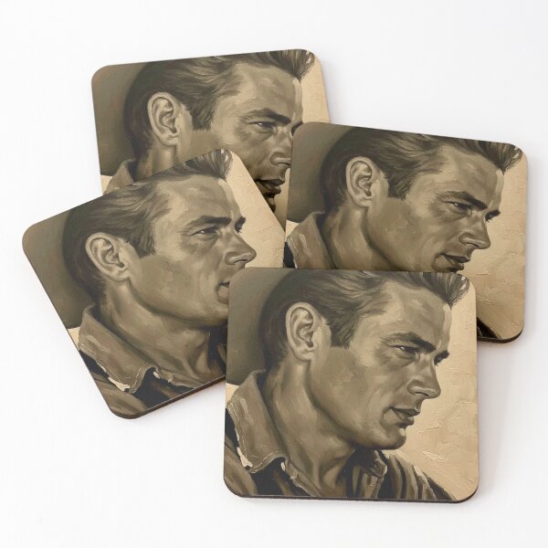 Item preview, Desert Soul: James Dean Vintage Western Profile Art designed and sold by Art's Diner.
