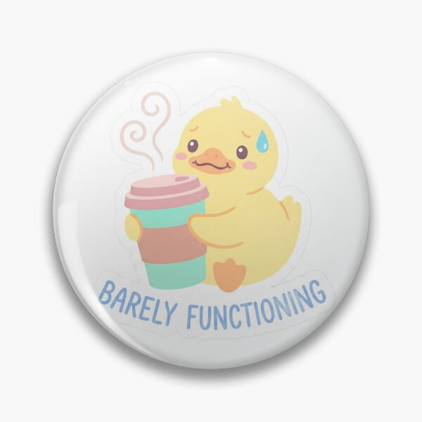 Item preview, Barely Functioning Duck designed and sold by Visual Dept..
