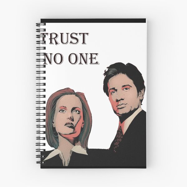 Item preview, Trust No One Retro Comic Style –Famous Investigator duo Paranormal Art designed and sold by Dimu Co..