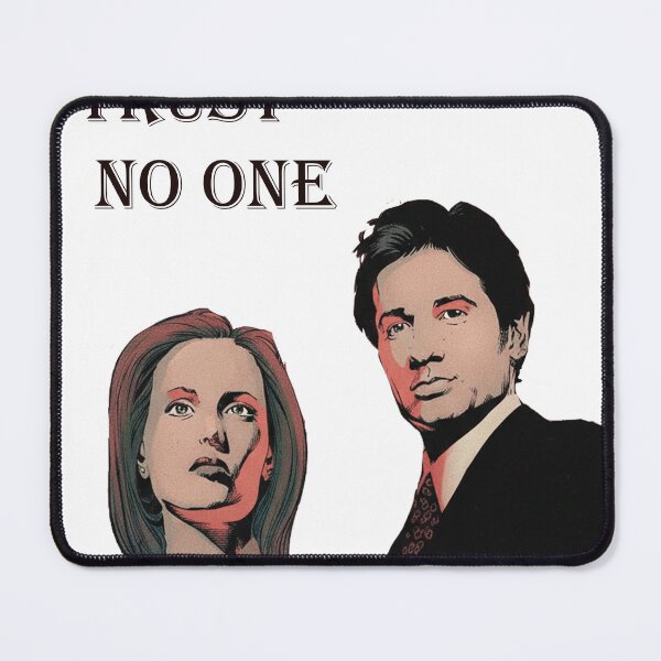 Item preview, Trust No One Retro Comic Style –Famous Investigator duo Paranormal Art designed and sold by Dimu Co..