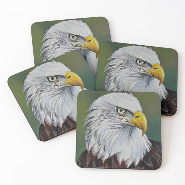 Item preview, Vigilant Eagle Perched designed and sold by Serenataclouds.