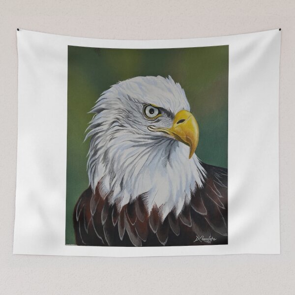 Item preview, Vigilant Eagle Perched designed and sold by Serenataclouds.