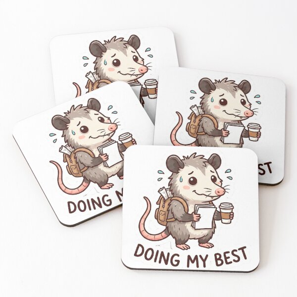 Item preview, Doing My Best Opossum designed and sold by Visual Dept..
