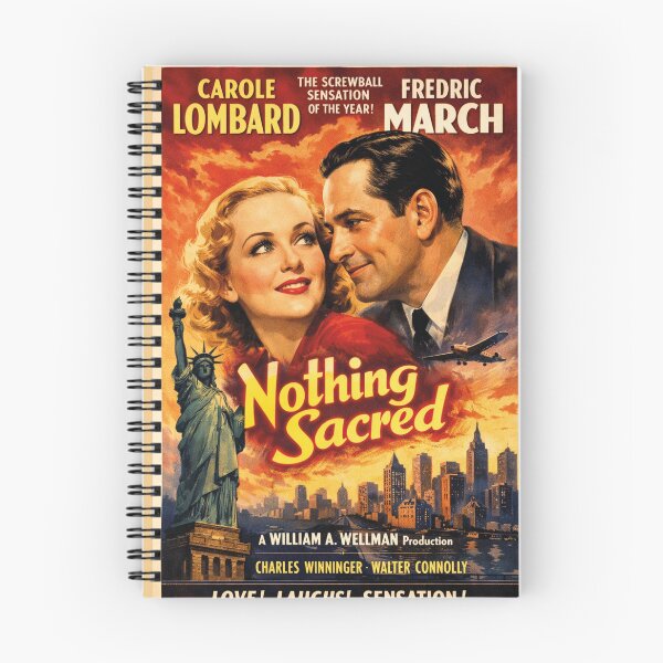Item preview, Nothing Sacred classic film screwball comedy designed and sold by Mauswohn.