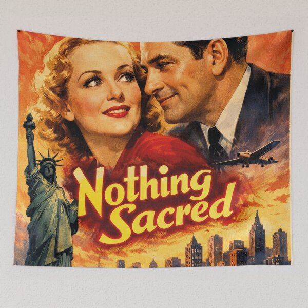 Item preview, Nothing Sacred classic film screwball comedy designed and sold by Mauswohn.