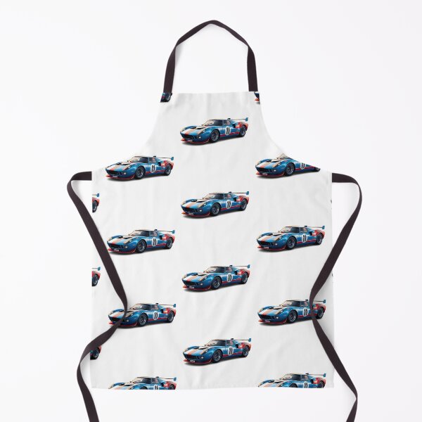 Item preview, Blue Classic Racing Car Sticker – Retro Motorsport Design designed and sold by Teewave-Ashish.