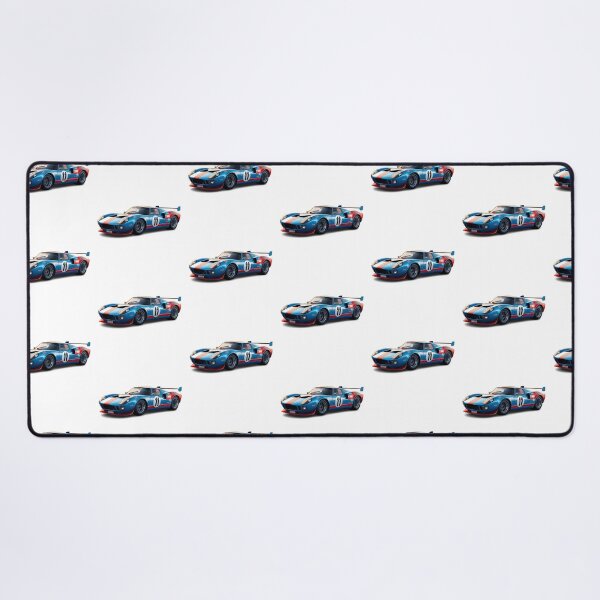 Item preview, Blue Classic Racing Car Sticker – Retro Motorsport Design designed and sold by Teewave-Ashish.