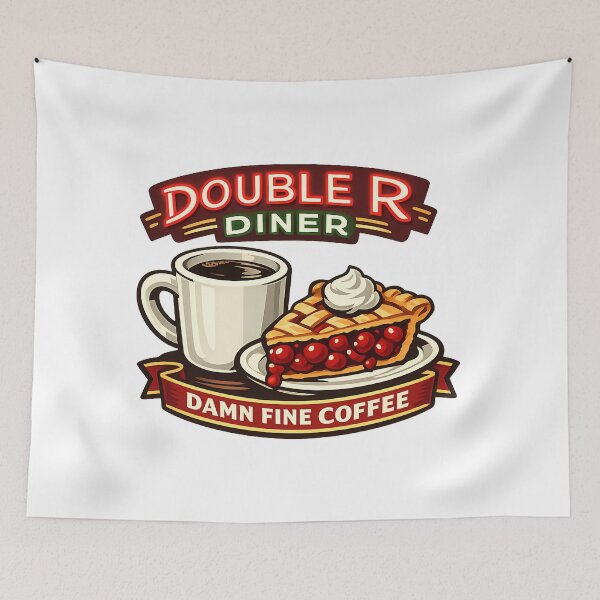 Item preview, Damn Fine Coffee Retro Diner Sign designed and sold by agearb.