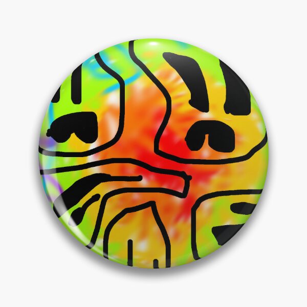 Item preview, Trippy hippy frowny face emo scene grunge  designed and sold by roselily1111.