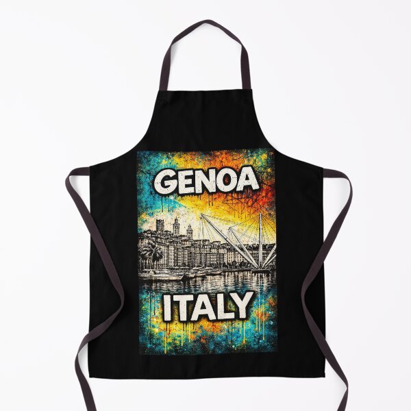 Item preview, Genoa Italy Graffiti Style designed and sold by Thistle-TShop.