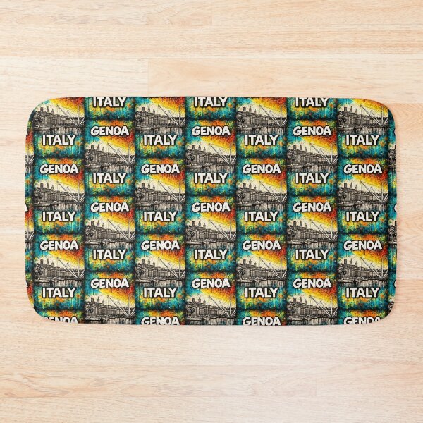 Item preview, Genoa Italy Graffiti Style  designed and sold by Thistle-TShop.
