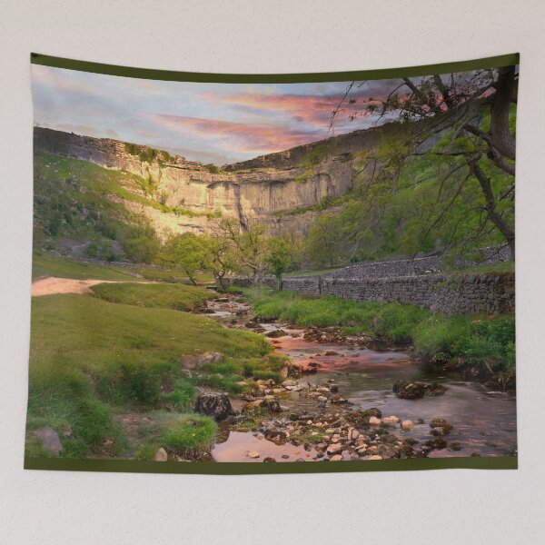 Item preview, Malham Cove Sunset designed and sold by Alisonchambers2.