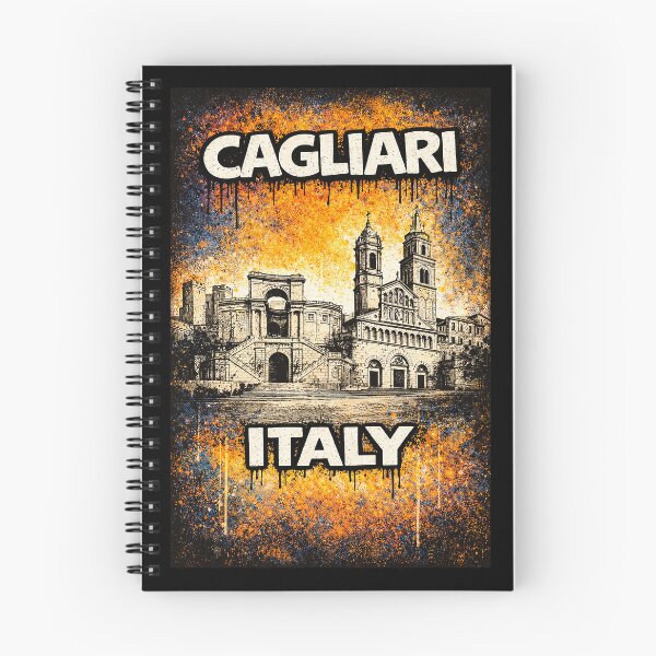 Item preview, Cagliari Italy Graffiti Style  designed and sold by Thistle-TShop.