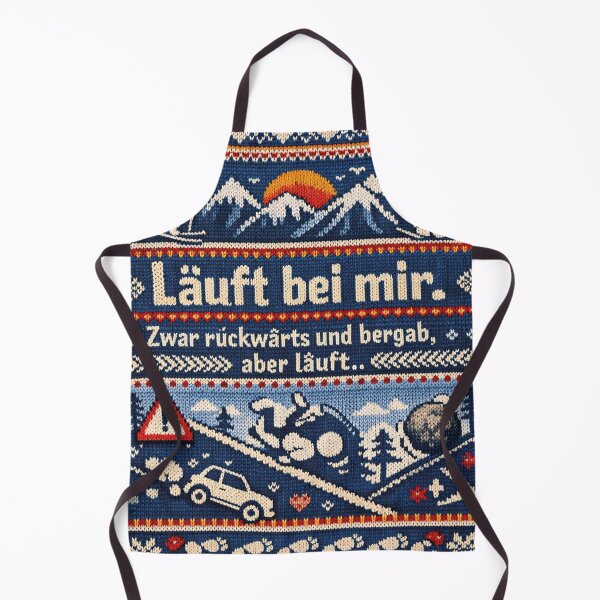 Item preview, Things are going downhill for me, knitting pattern saying designed and sold by Mauswohn.