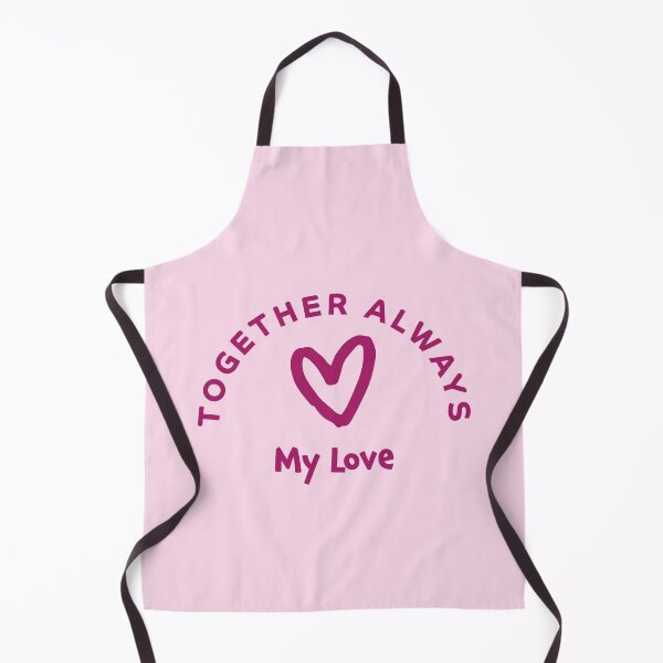 Item preview, Together Always My Love – Romantic Heart Typography Design for Couples designed and sold by inkvera9.