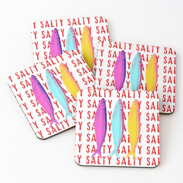 Item preview, three salty sardines designed and sold by InkRiot Studios.
