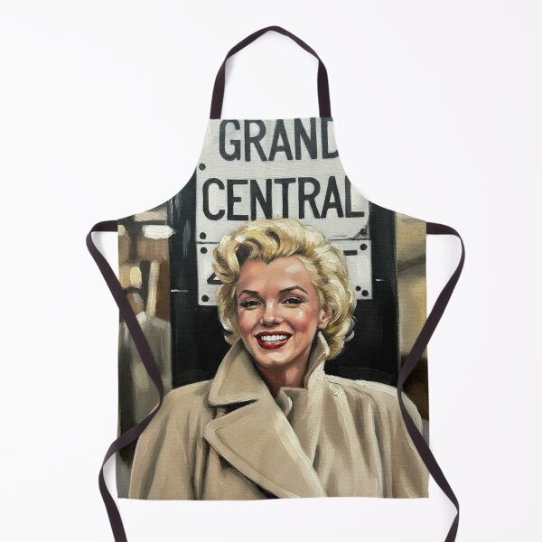 Item preview, Meeting at Grand Central: Iconic Marilyn Monroe Urban Portrait designed and sold by Art's Diner.