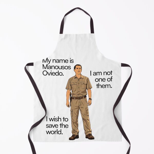 Item preview, my name is manousos oviedo. i am not one of them. i wish to save the world - Oviedo Manousos carol sturka abq koumba designed and sold by PoshPixel.