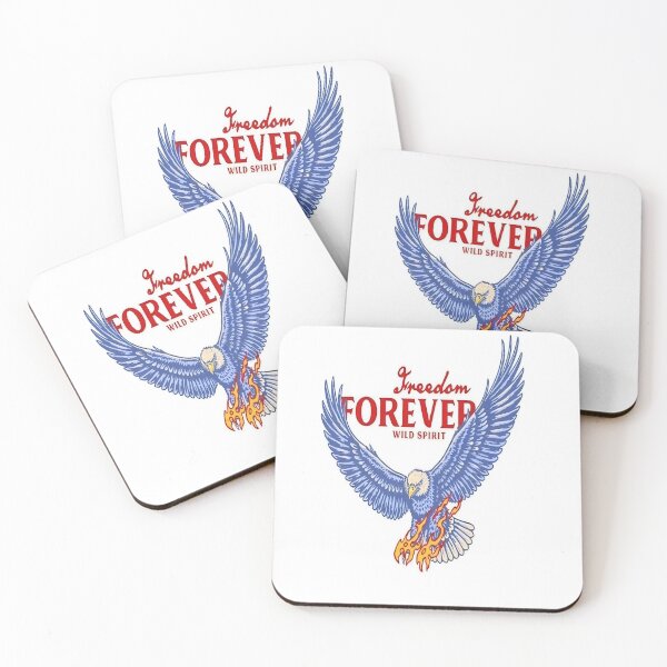 Item preview, Freedom Forever – Wild Spirit Eagle Graphic Design designed and sold by Hayaartshop.