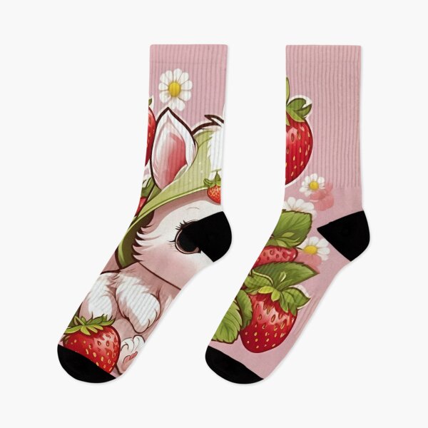 Item preview, Strawberry Garden Bunny Bliss designed and sold by CASASIS_MERCH.