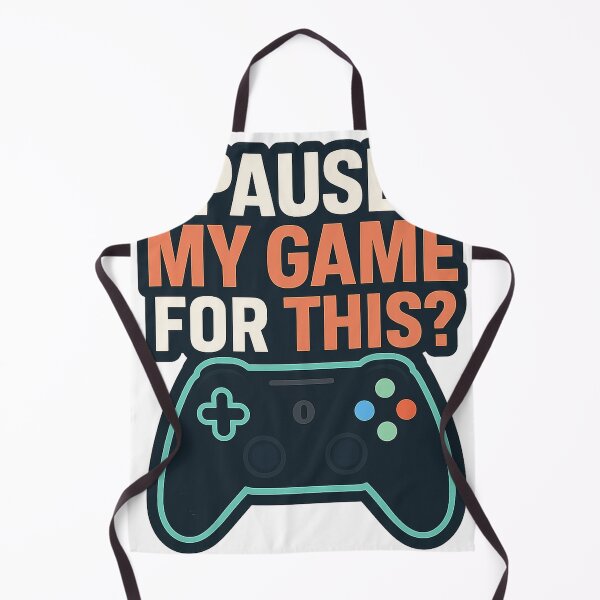 Item preview, I paused my game for this designed and sold by nmnafeel.