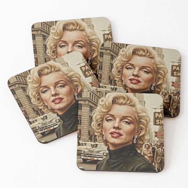 Item preview, Manhattan Muse: Marilyn Monroe Iconic New York City Art designed and sold by Art's Diner.