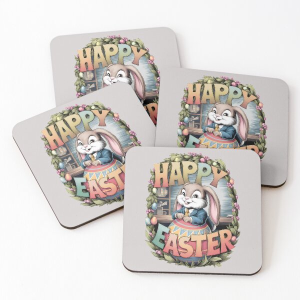 Item preview, Happy Easter Bunny designed and sold by Art-Arcade6.