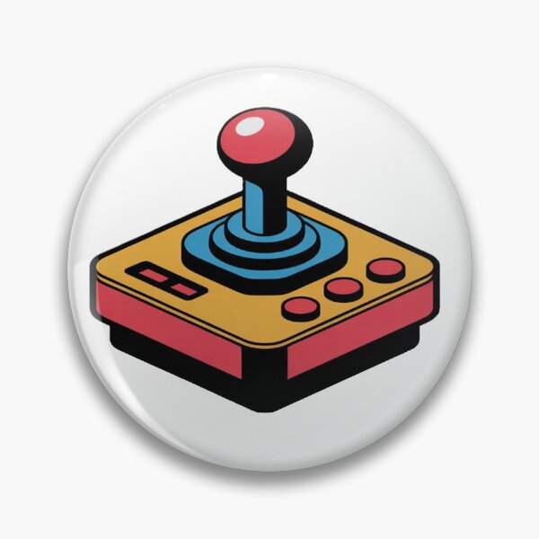 Item preview, Retro Arcade Joystick Icon designed and sold by myforestfog.