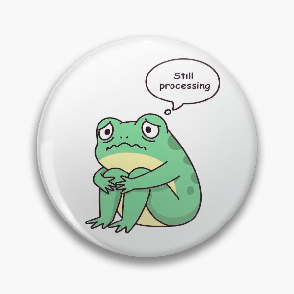 Item preview, Still Processing Frog designed and sold by Visual Dept..