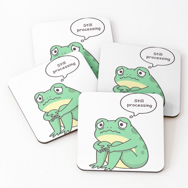 Item preview, Still Processing Frog designed and sold by Visual Dept..