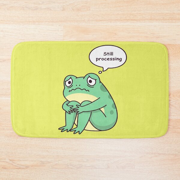 Item preview, Still Processing Frog designed and sold by Visual Dept..