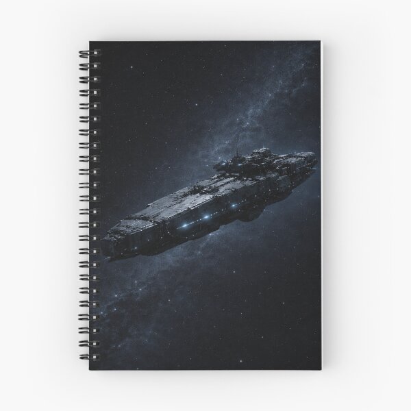 Item preview, Nyx Vindicator Deep Space Warship Cinematic Sci-Fi Horror Wall Art designed and sold by Element Horizon Studio.