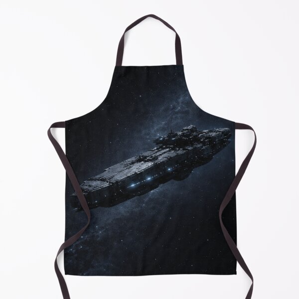 Item preview, Nyx Vindicator Deep Space Warship Cinematic Sci-Fi Horror Wall Art designed and sold by Element Horizon Studio.